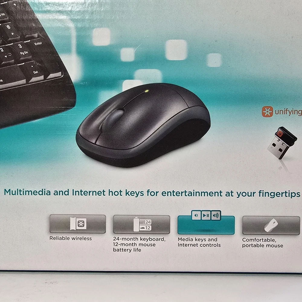 Logitech wireless desktop